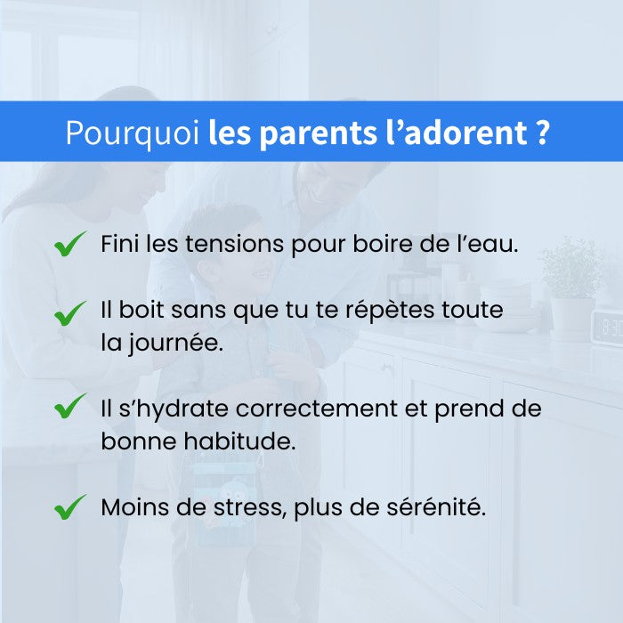 Twiny – fini les disputes pour boire de l'eau.